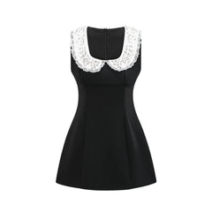 Delilah crystal-embellished mini dress
