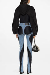 Jolene Mesh Panelled Spira Jeans