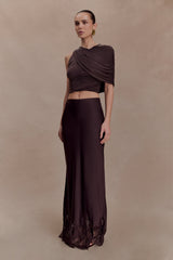 Adrienne One Shoulder Slinky Top