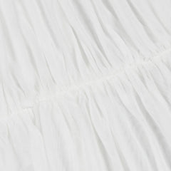 Gia white mesh gloves dress