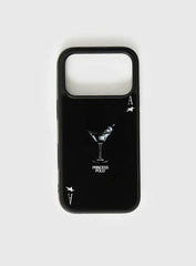 Alter Egos iPhone Case Black