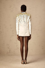 Carole sequin-embellished double-breasted blazer