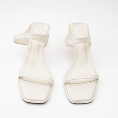 Genevieve low block heel sandals