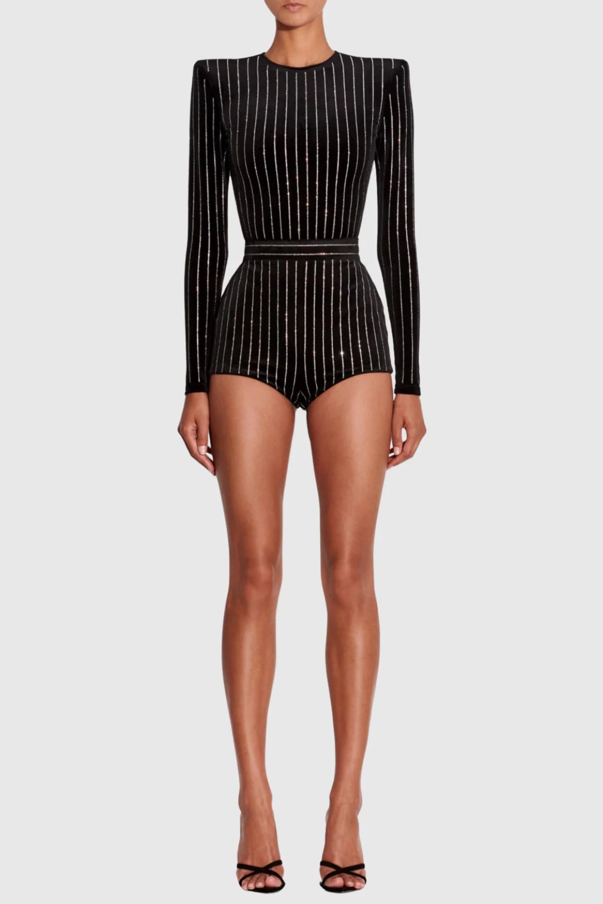 Gantha Crystal Embellished Bodysuit