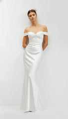 Maxi Dress For Women, Fashion, Strapless, High Waist, Party Dress