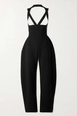 Agatha Fishbone Halter Neck Pants
