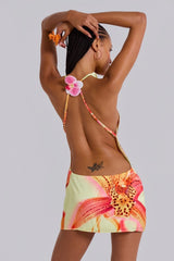 Orquidea Tropical Mini Dress