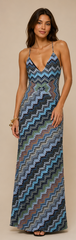 Mirai Stripe Maxi Dress