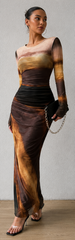 Opal Mirage Maxi Dress