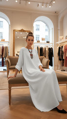 Boho Style Long Sleeve Dress