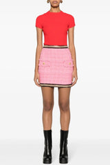 Betty Tweed Chain Skirt