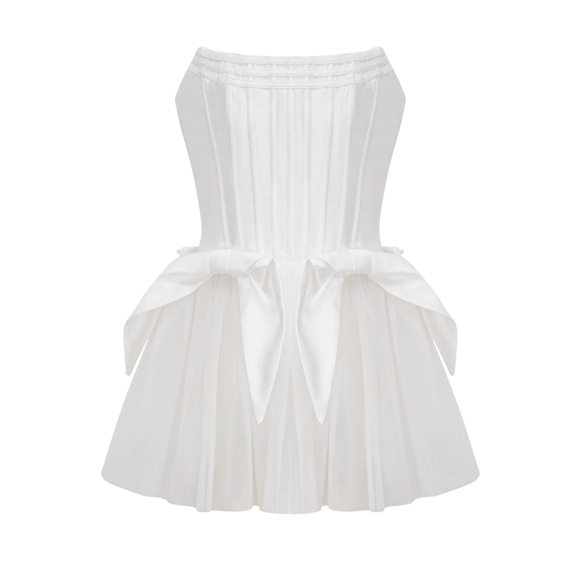Joséphine corset tulle mini dress