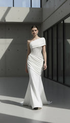 Chic Rhinestone Corset Long Dress Women Maxi Dresses 2025