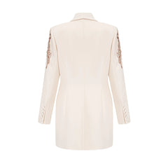 Éléna embellished sequined blazer dress