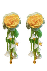 Makayla Floral Bead Earrings