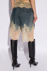 Hayley Lace Patchwork Shorts