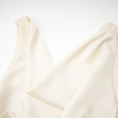 Beatrice cowl-effect flared mini dress