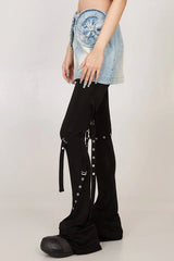 Hattie Spiral Denim Skirt