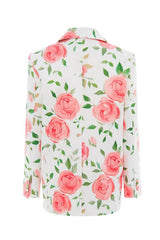 Azaria Floral Printed Blazer Set