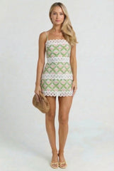 Palm Beach Luncheon Mini Dress