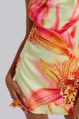 Orquidea Tropical Mini Dress