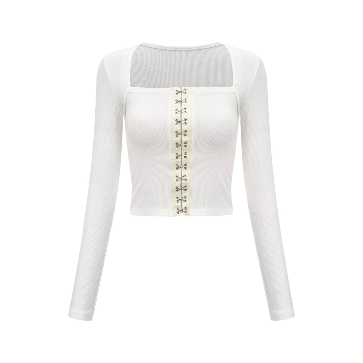 Dvora buckle-detail top