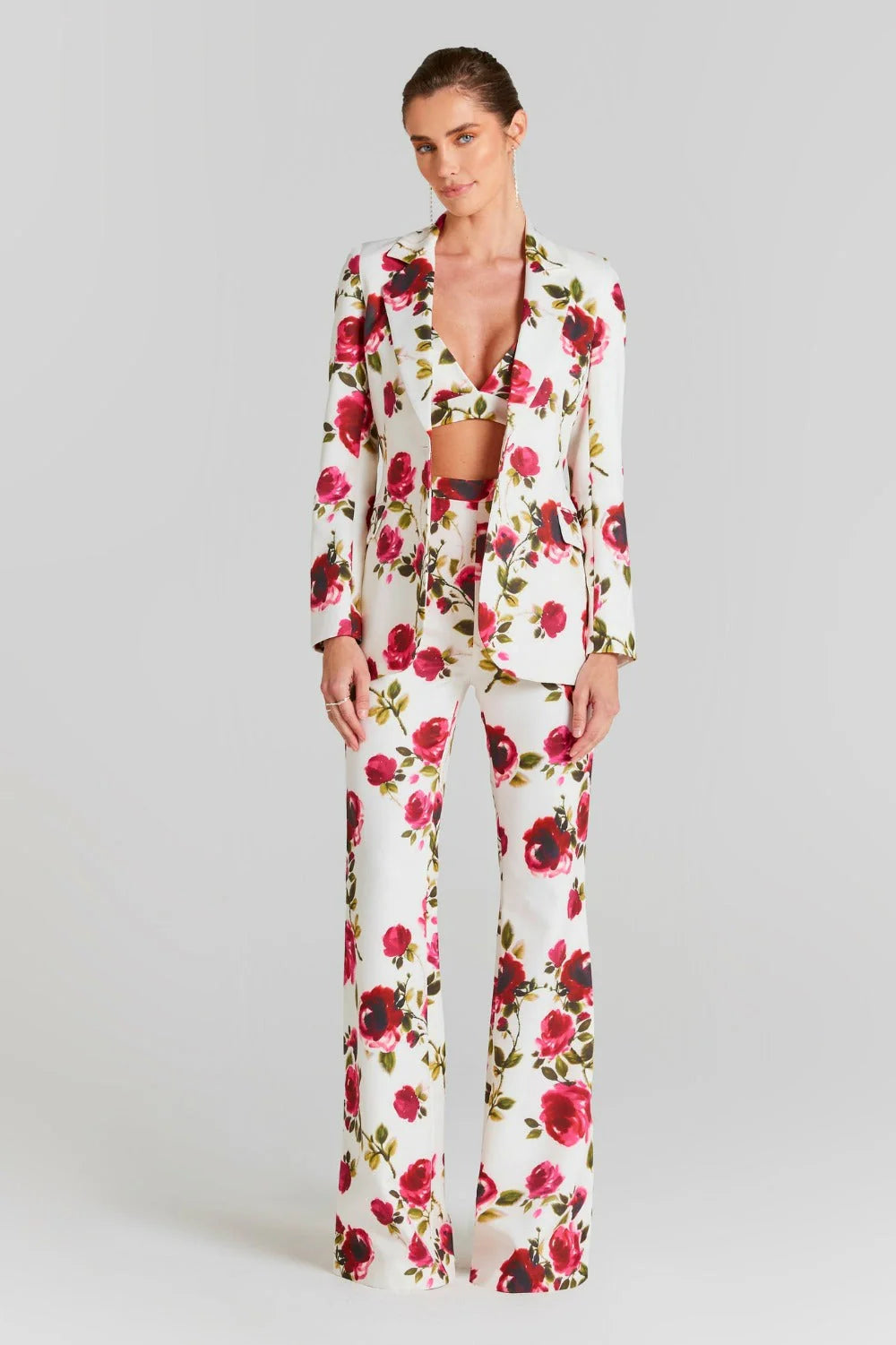 Bailey Floral Blazer Three Piece Set