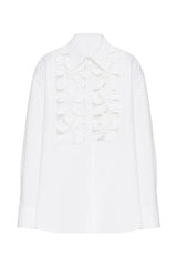 Juliete Floral Cutout Long Sleeves Shirt
