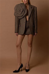 Laural Floral Embellished Blazer