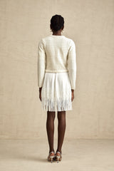 Lisette single-breasted knitted cardigan