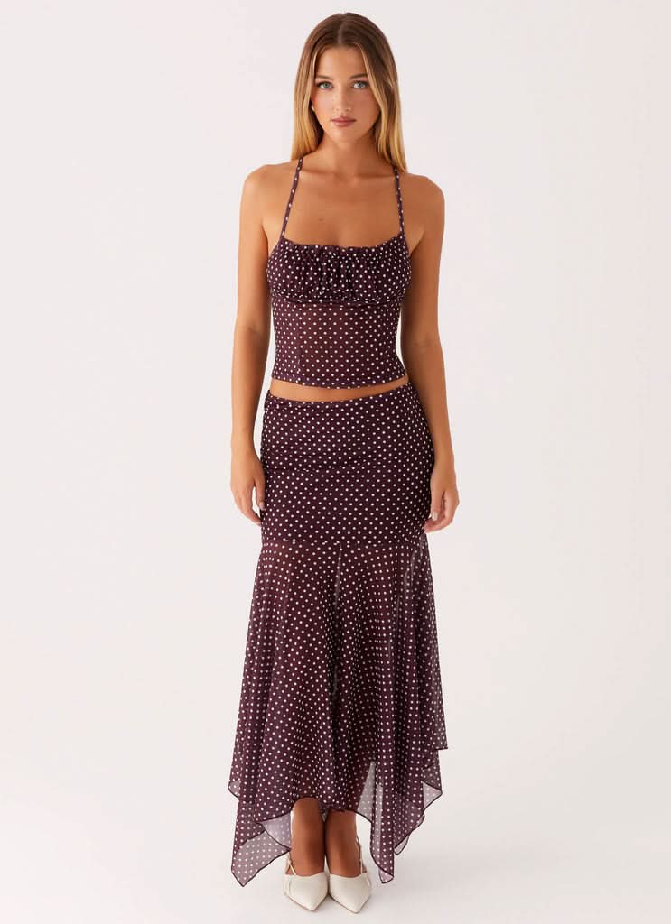 Lilah Top Skirt Set