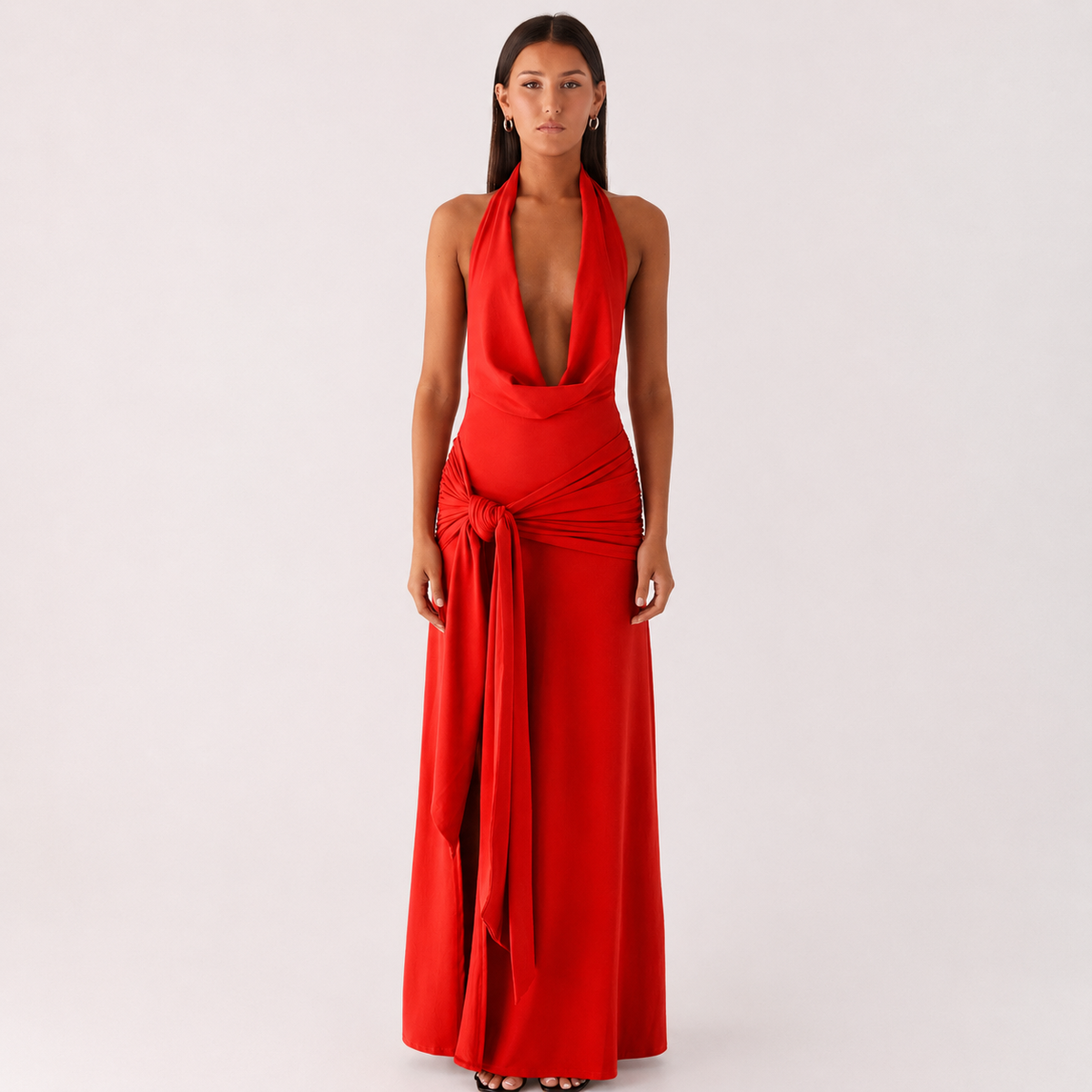 Rowan Ray Cowl Maxi Dress