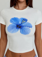 Ginger Crop Top Baby Tee
