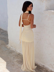 Ida Cream Maxi Dress