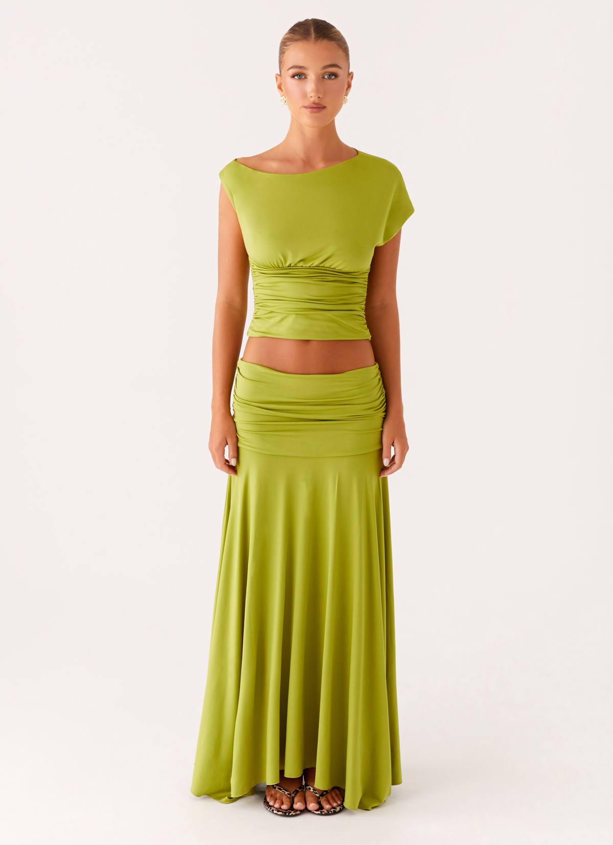 Liana Top Skirt Set