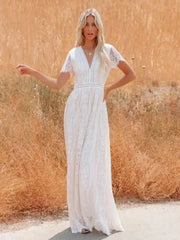 Long White Maxi Dress