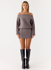 Ravyn Mini Dress Grey