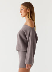 Ravyn Mini Dress Grey