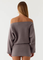 Ravyn Mini Dress Grey