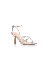 Penelope Strappy Sandals Silver