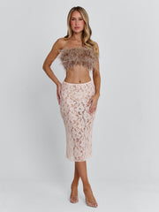 Terisa Taupe Top