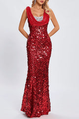 Erazem Sequin Maxi Dress