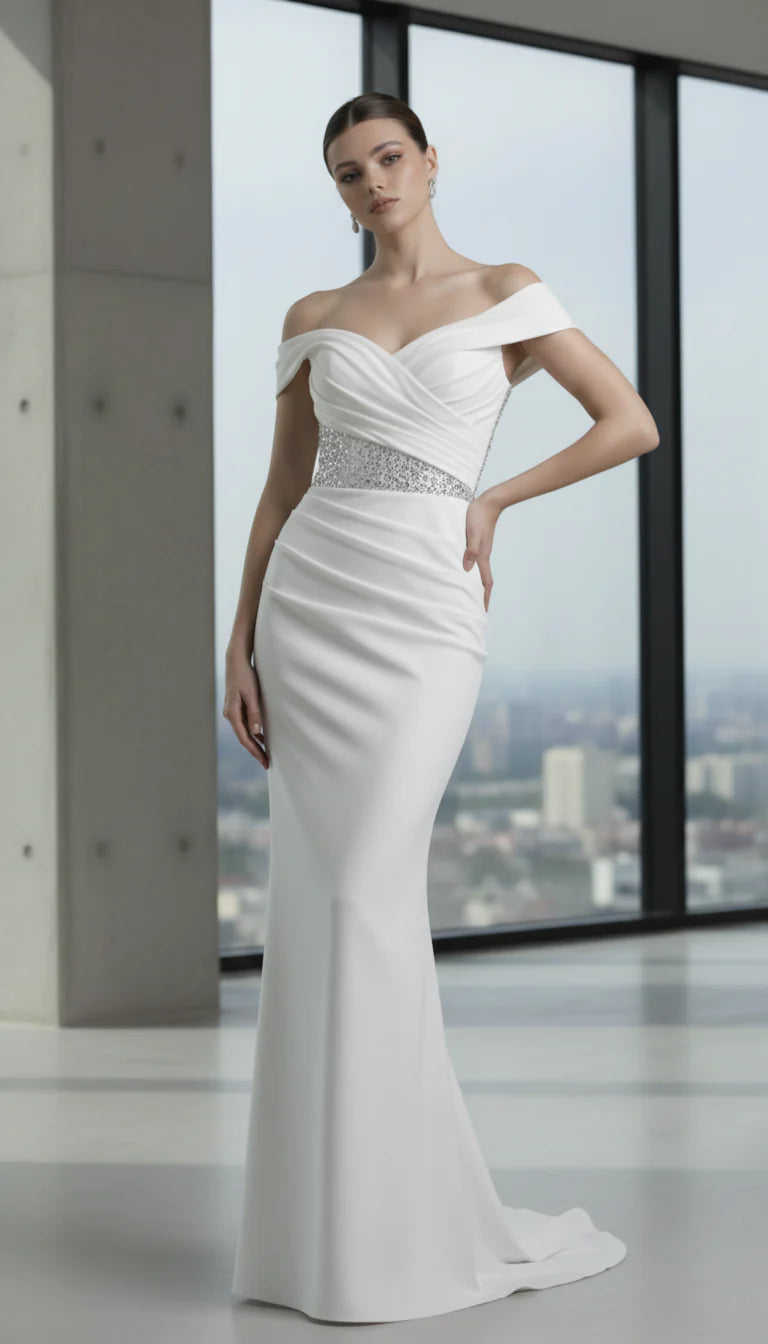 Chic Rhinestone Corset Long Dress Women Maxi Dresses 2025