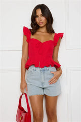 Forever And A Day Top Red