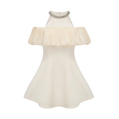 Joséphine crystal-embellished sleeveless mini dress
