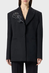 Jerrico Rose Crystal Embellished Blazer
