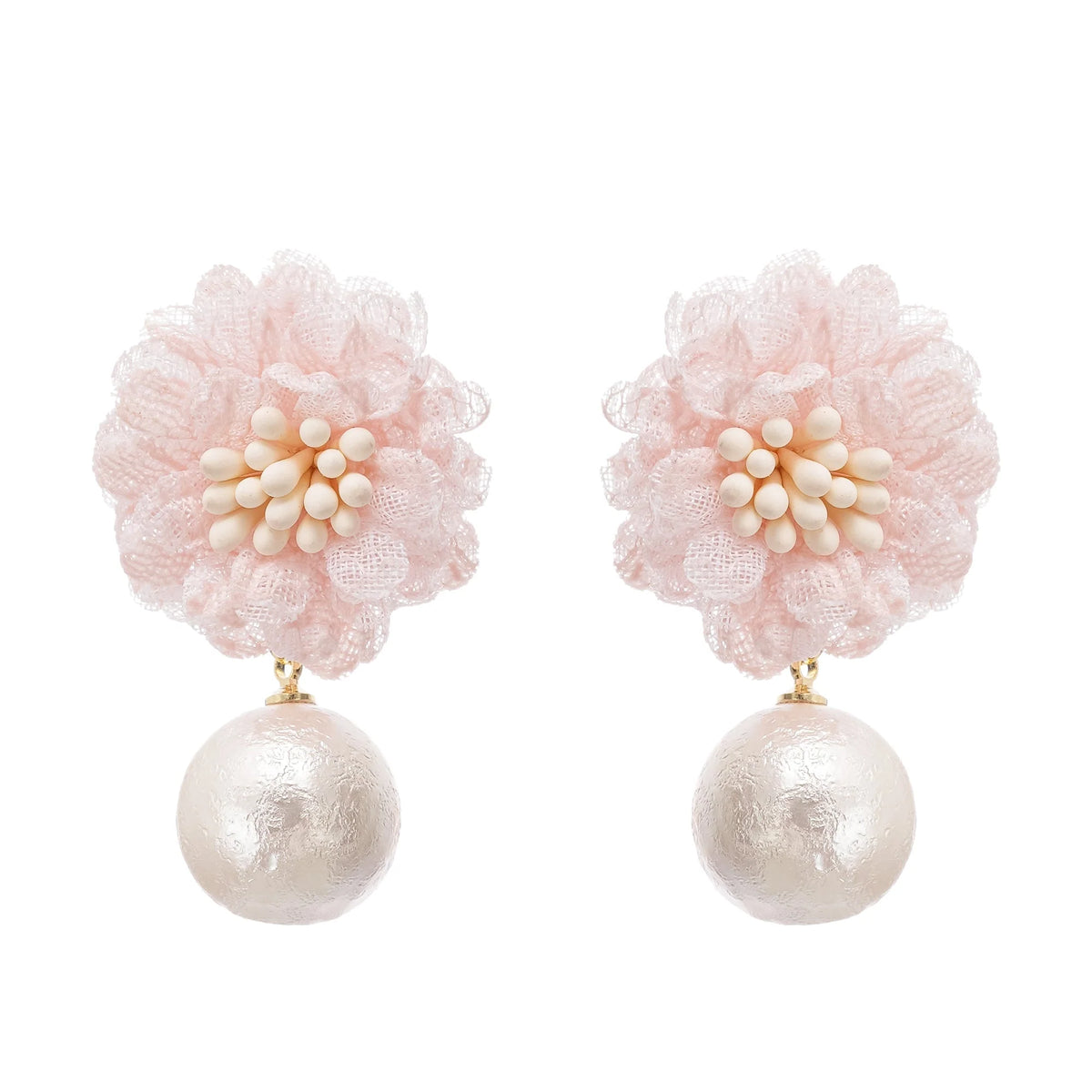 Capriana floral motif drop earrings