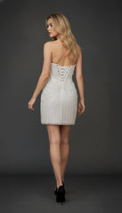 Maison Celie Lumière Beaded Mini Dress
