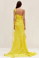 Alaina One Shoulder Maxi Dress