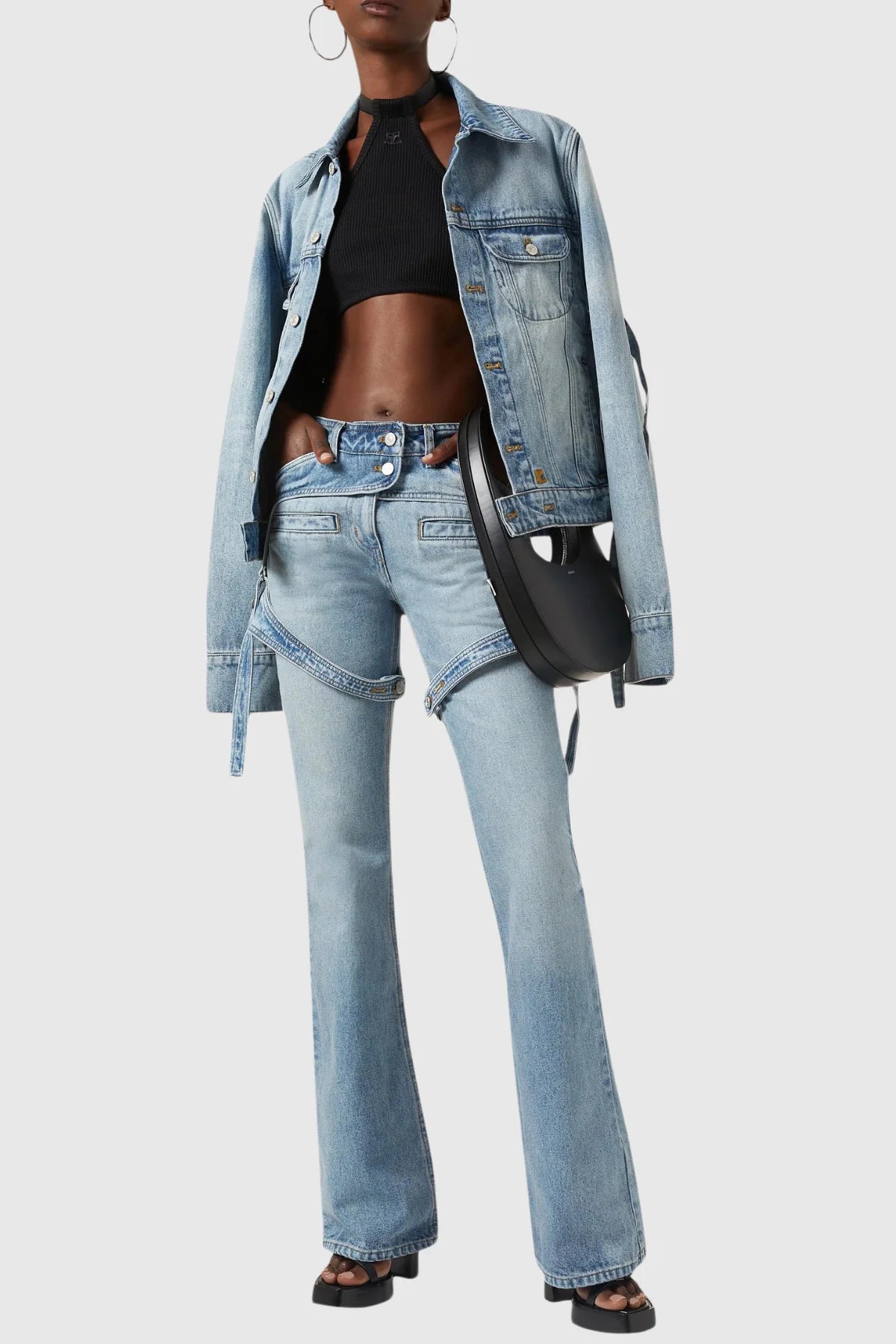 Lilah Leg Buckle Jeans